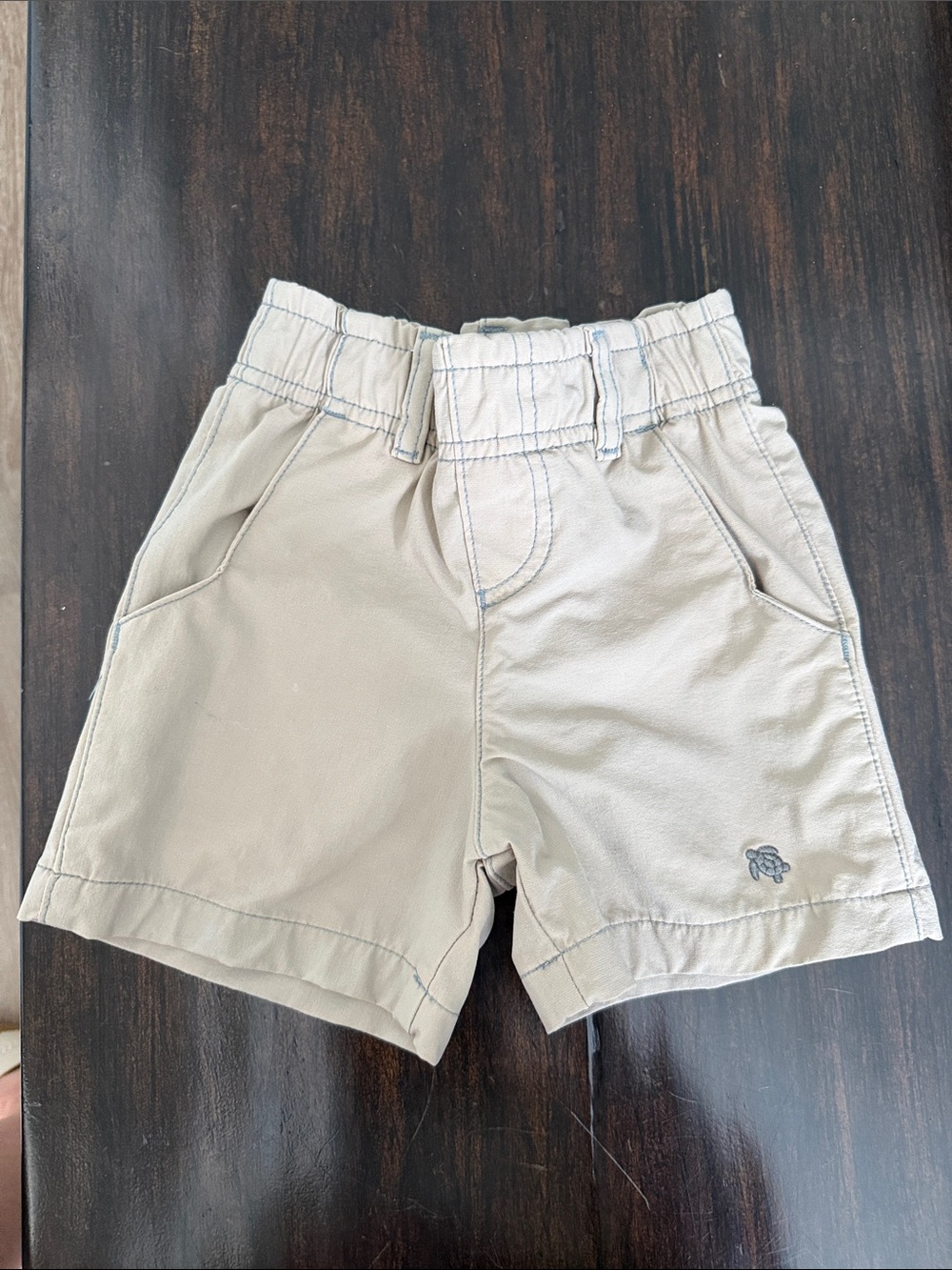 J. Bailey Khaki Toddler Shorts Fishing - Performance Material